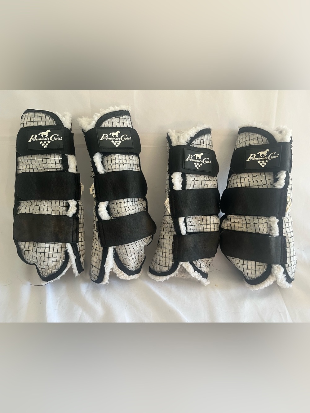 Professional's Choice Horse Fly Boots Standard Size M Set of 4